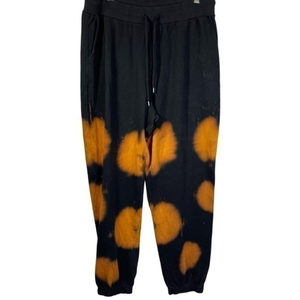 Reclaimed Vintage Tie Dye Jogger Pant Size XL Color Black/Orange